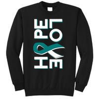 Cervical Cancer Fight Cancer Ribbon Sweatshirt