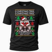 Cats Christmas Funny Ornaments Pajama Family Gift Cooling Performance Crew T-Shirt