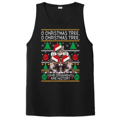 Cats Christmas Funny Ornaments Pajama Family Gift PosiCharge Competitor Tank