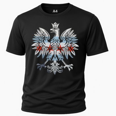 Cool Chicago Flag Polish Eagle Funny Illinois Emblem Performance Shirt