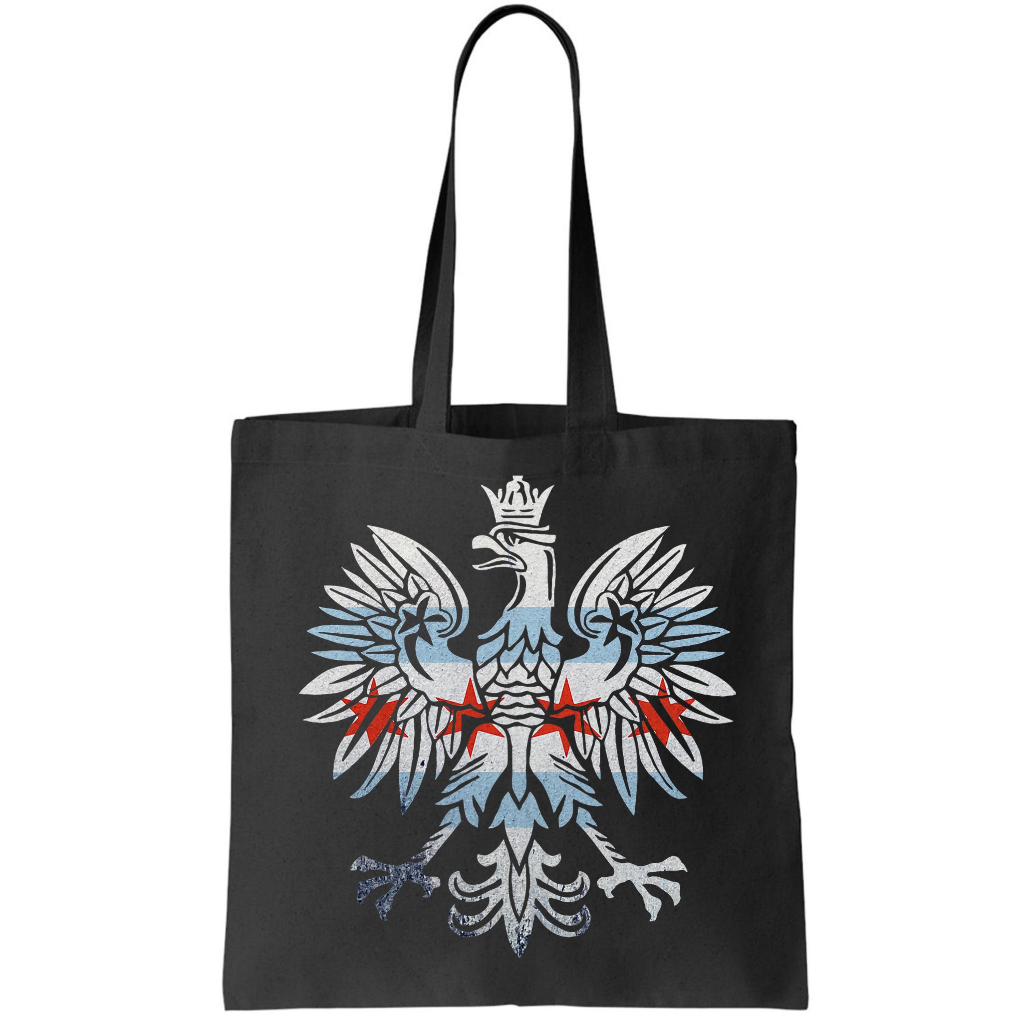 Cool Chicago Flag Polish Eagle Funny Illinois Emblem Bag