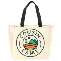 Cousin Camp Friends Summer Travel Family Camping Vacation Zip Tote Bag
