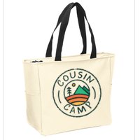 Cousin Camp Friends Summer Travel Family Camping Vacation Zip Tote Bag