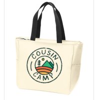 Cousin Camp Friends Summer Travel Family Camping Vacation Zip Tote Bag