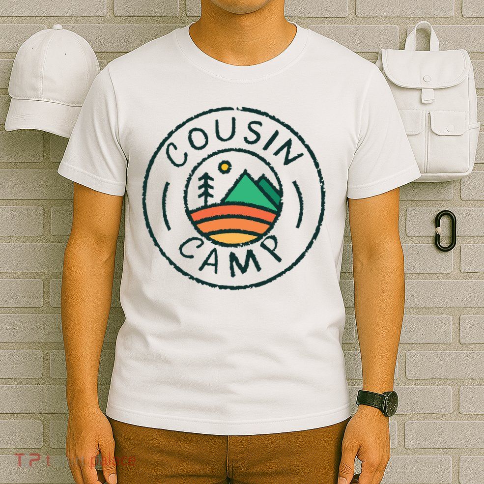 Cousin Camp Friends Summer Travel Family Camping Vacation T-Shirt