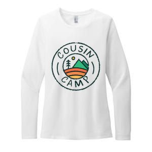 Cousin Camp Friends Summer Travel Family Camping Vacation Womens CVC Long Sleeve Shirt