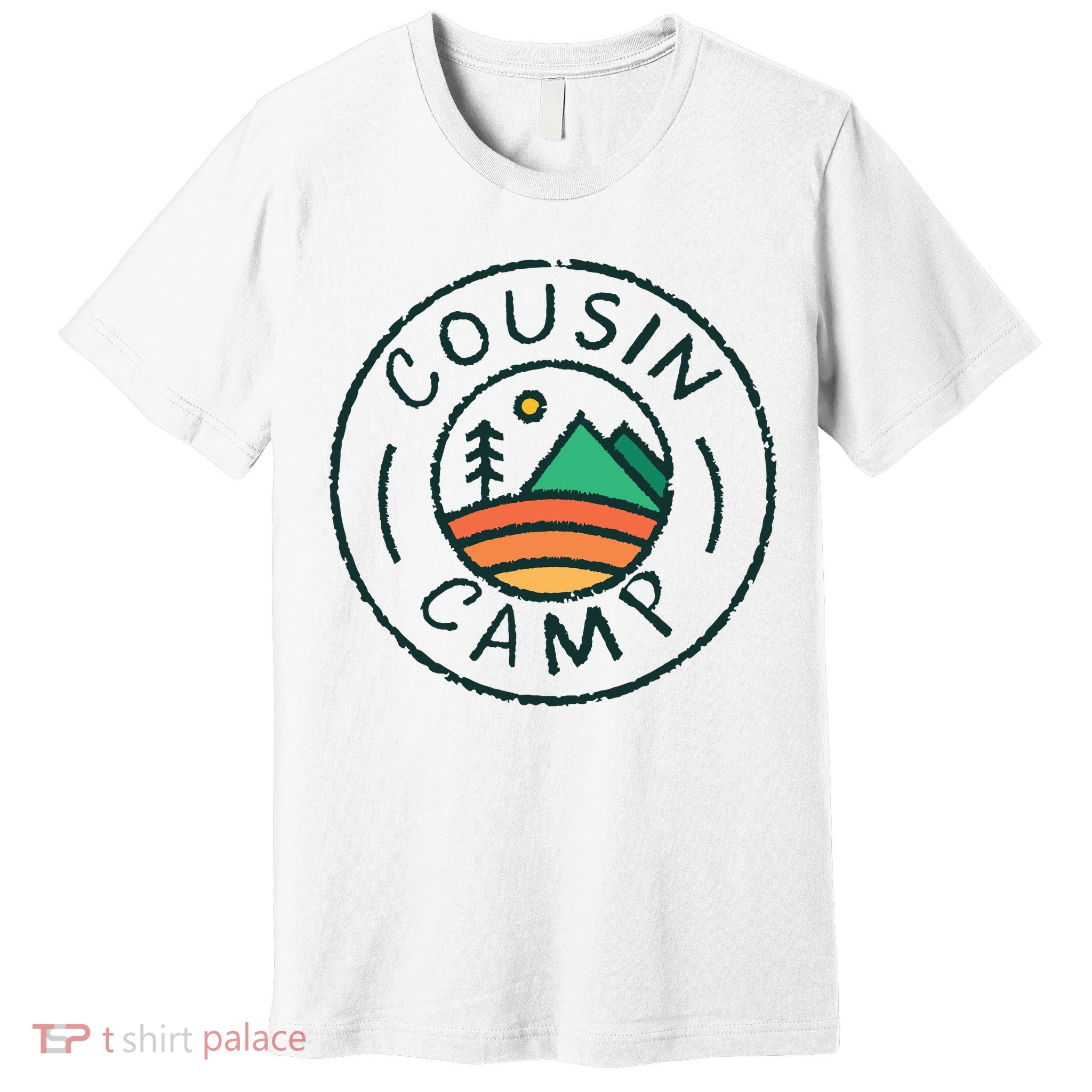 Cousin Camp Friends Summer Travel Family Camping Vacation Premium T-Shirt