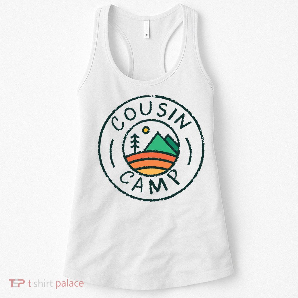 Cousin Camp Friends Summer Travel Family Camping Vacation Womens Tank Top