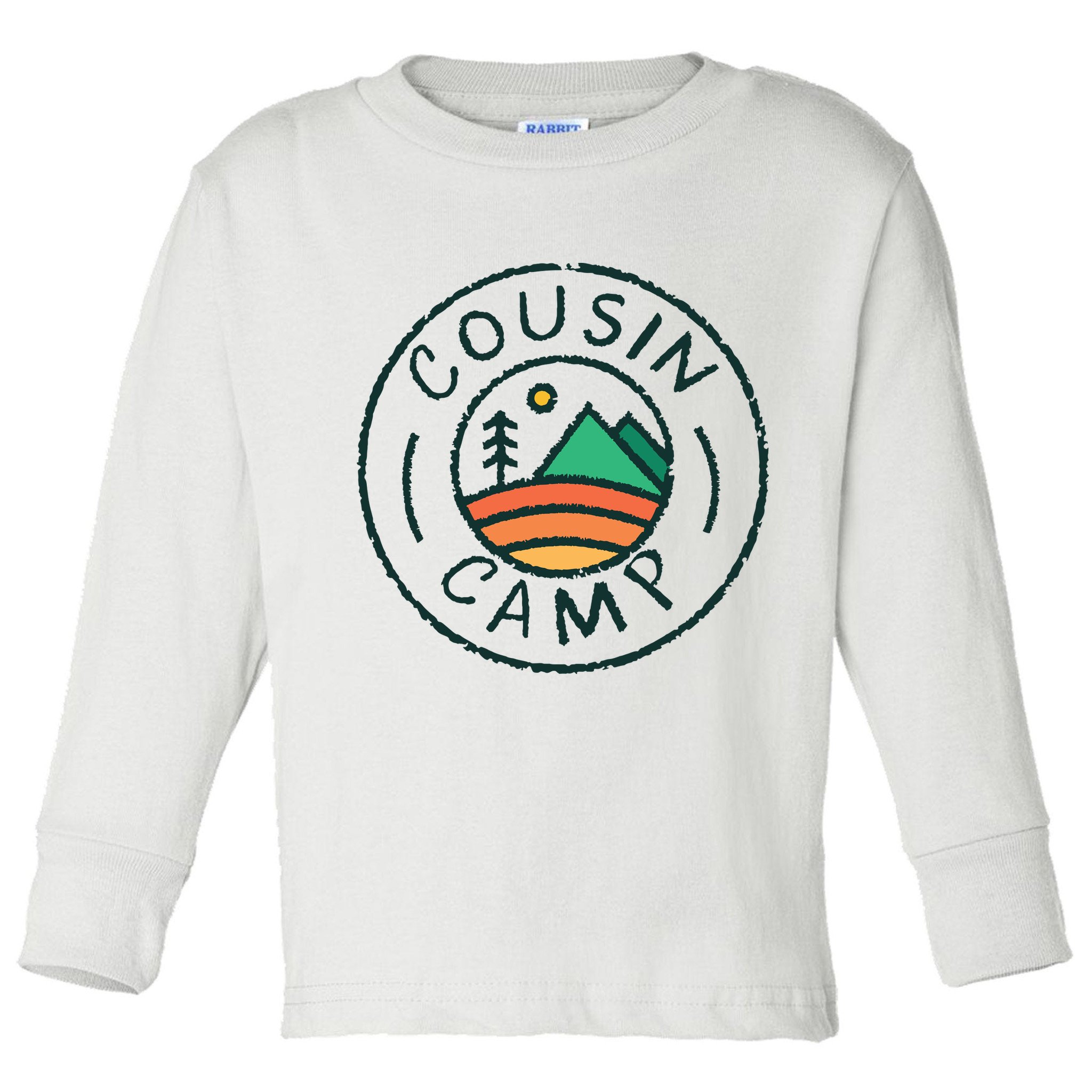 Cousin Camp Friends Summer Travel Family Camping Vacation Toddler Long Sleeve Shirt