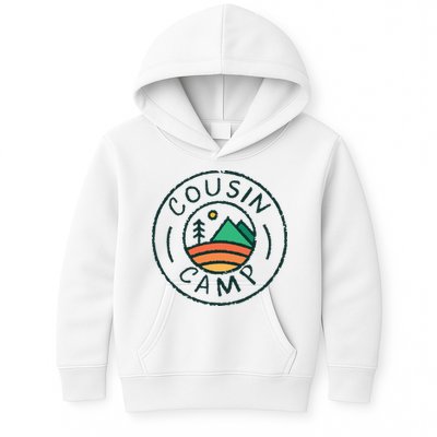 Cousin Camp Friends Summer Travel Family Camping Vacation Kids Hoodie