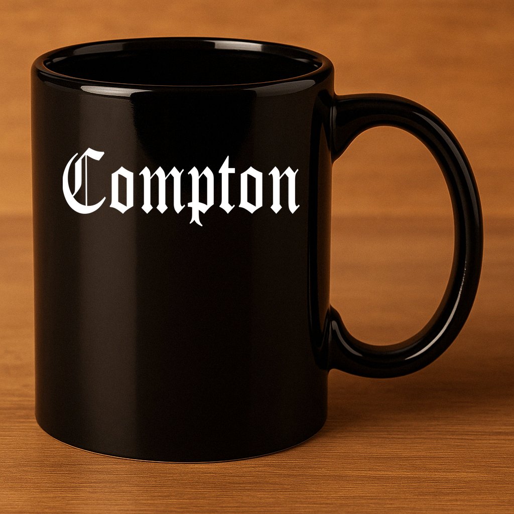Compton California Gangsta Rap 11oz C Handle Ceramic Mug