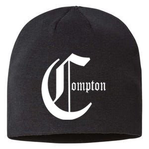 Compton California Gangsta Rap Sustainable Beanie