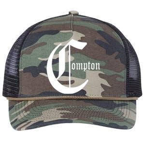 Compton California Gangsta Rap Retro Rope Trucker Hat Cap