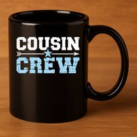 Cousin Crew Gift 11oz C Handle Ceramic Mug