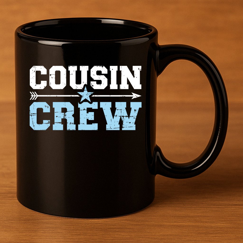 Cousin Crew Gift 11oz C Handle Ceramic Mug
