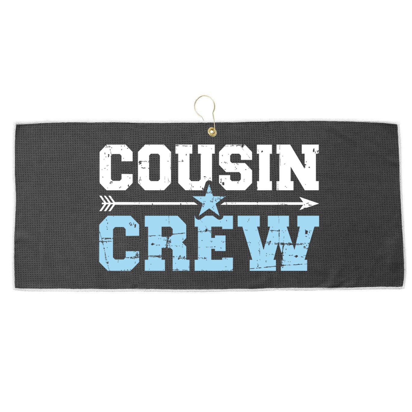 Cousin Crew Gift Large Microfiber Waffle Golf Towel