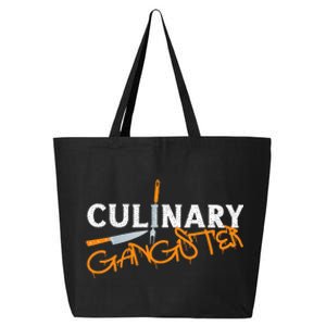 Cooking Cook Gangster Kitchen Chef Culinary Gangster 25L Jumbo Tote