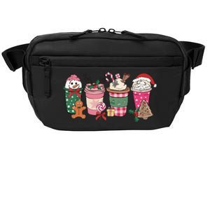 Coffee Christmas Gingerbread Pink Wo Latte Cozy Winter Crossbody Pack