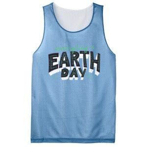 Climate Change Global Warming Everyday Is Earth Day Gift Mesh Reversible Basketball Jersey Tank