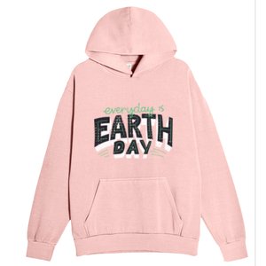 Climate Change Global Warming Everyday Is Earth Day Gift Urban Pullover Hoodie