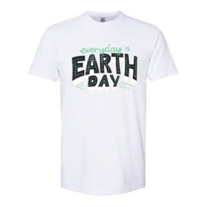 Climate Change Global Warming Everyday Is Earth Day Gift Softstyle CVC T-Shirt