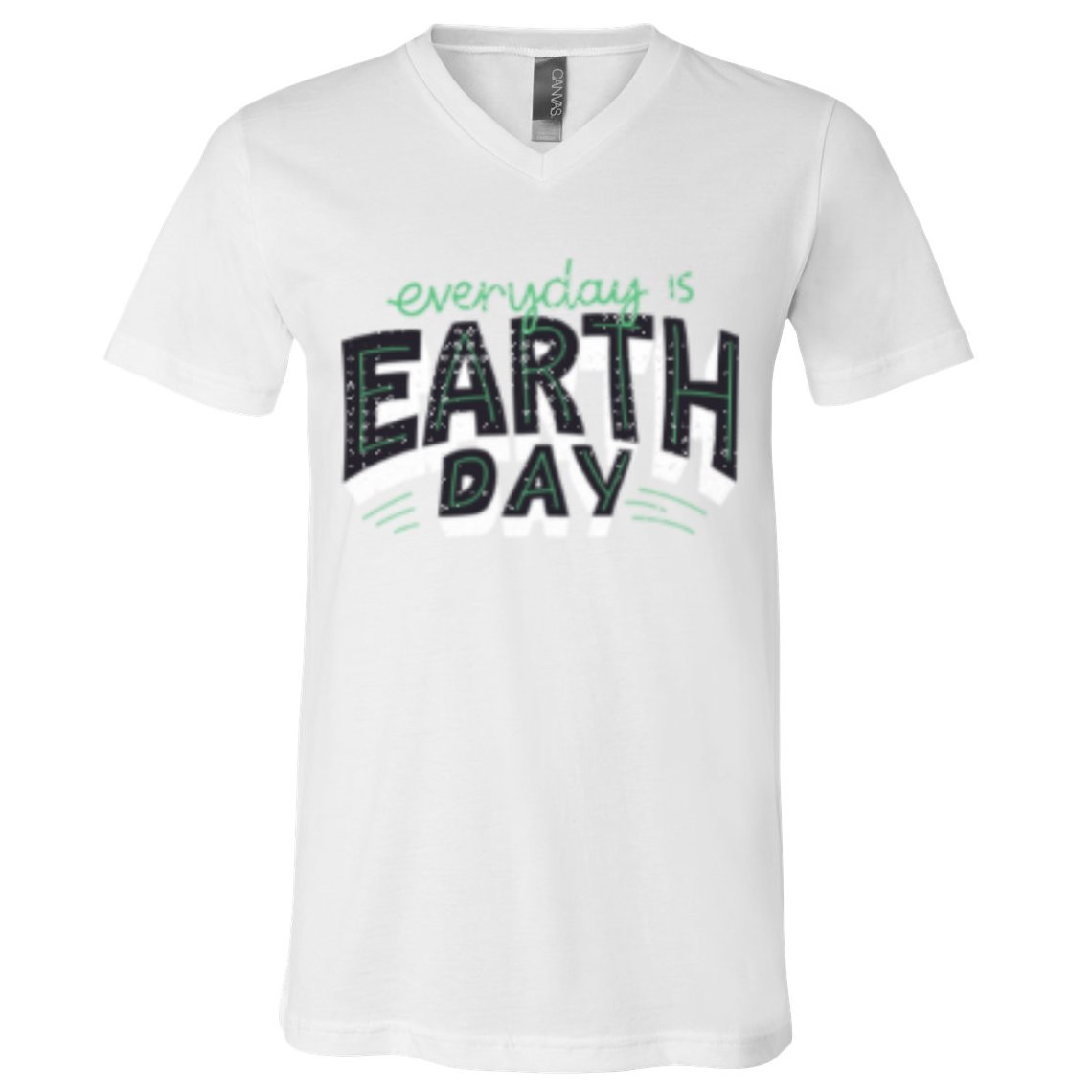 Climate Change Global Warming Everyday Is Earth Day Gift V-Neck T-Shirt