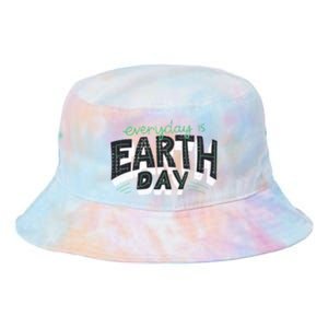 Climate Change Global Warming Everyday Is Earth Day Cool Gift Tie Dye Newport Bucket Hat