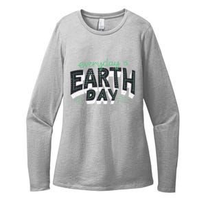 Climate Change Global Warming Everyday Is Earth Day Cool Gift Womens CVC Long Sleeve Shirt