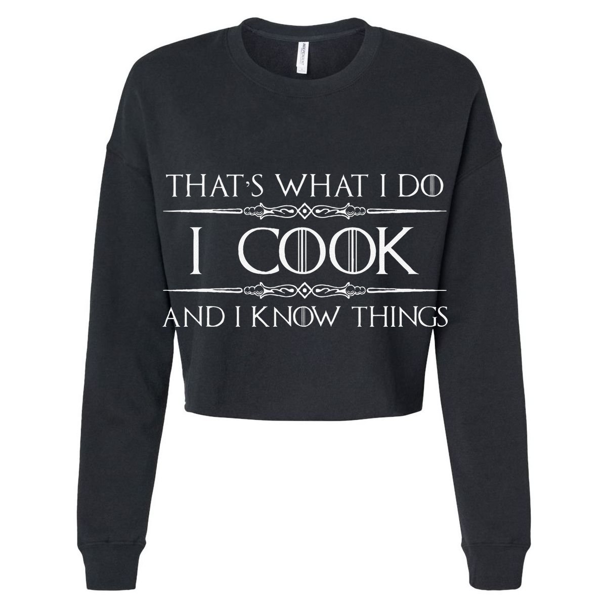 Chef & Cook Gifts I Cook & I Know Things Funny Cooking Cool Comfort Performance Bucket Hat