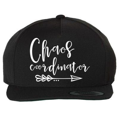 Chaos Coordinator Gift Funny Gift Wool Snapback Cap