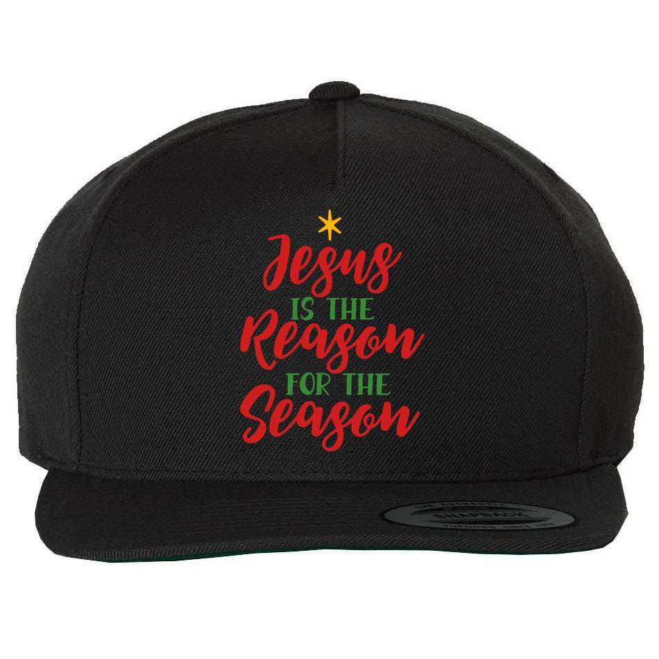 Christian Christmas Gift Jesus Is The Reason For The Season Gift Wool Snapback Cap