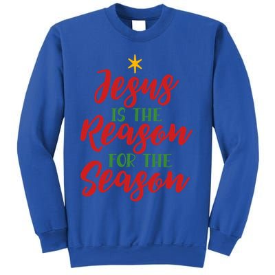 Christian Christmas Gift Jesus Is The Reason For The Season Gift Sweatshirt
