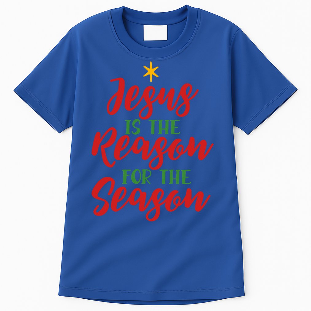 Christian Christmas Gift Jesus Is The Reason For The Season Gift Tall T-Shirt