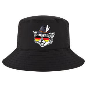 Cute Cat German Flag Oktoberfest Pride Germany Festival Cool Comfort Performance Bucket Hat