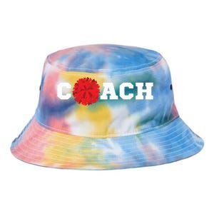 Cheer Coach Gift Cheerleading Cheerleader Red Pom Pom Squad Tie Dye Newport Bucket Hat