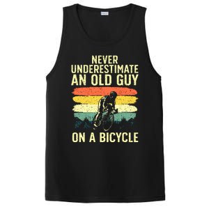 Cool Cycling Grandpa Bicycle Riding Cycle Racing PosiCharge Competitor Tank