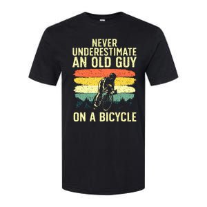 Cool Cycling Grandpa Bicycle Riding Cycle Racing Softstyle CVC T-Shirt