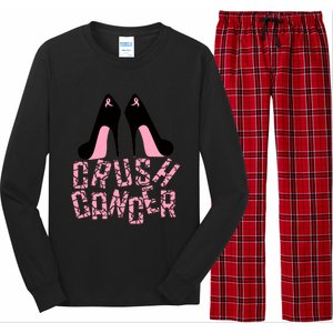 Crush Cancer Great Gift Long Sleeve Pajama Set