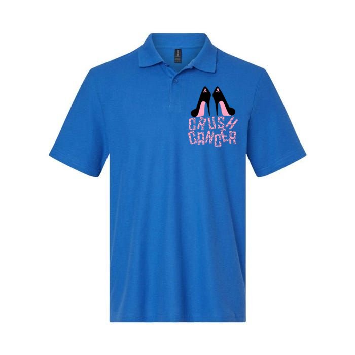 Crush Cancer Great Gift Softstyle Adult Sport Polo