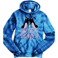 Crush Cancer Great Gift Tie Dye Hoodie