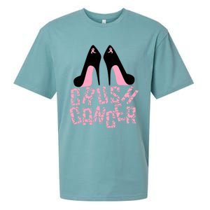 Crush Cancer Great Gift Sueded Cloud Jersey T-Shirt