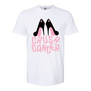 Crush Cancer Great Gift Softstyle CVC T-Shirt