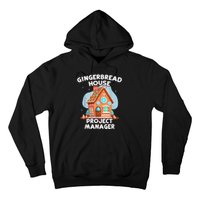 Cute Christmas Gingerbread House Project Manager Hoodie