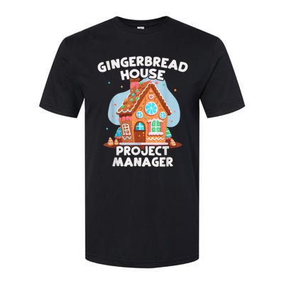 Cute Christmas Gingerbread House Project Manager Softstyle CVC T-Shirt