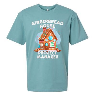 Cute Christmas Gingerbread House Project Manager Sueded Cloud Jersey T-Shirt