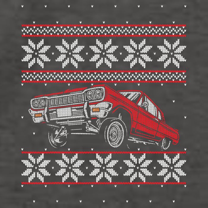 Classic Car Guys Matching Ugly Christmas Old Car Enthusiasts Vector Backpack
