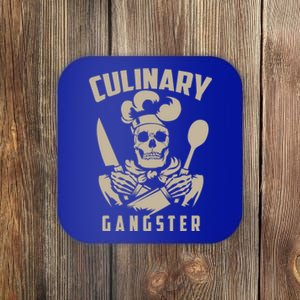 Cool Culinary Gangster Gift For Pro Cooking Master Cute Gift Coaster