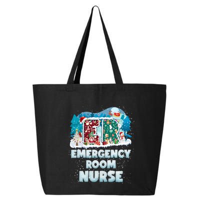 Cute Christmas Gnome Nursing Pajama Christmas Nurse Er Gift 25L Jumbo Tote