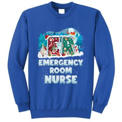 Cute Christmas Gnome Nursing Pajama Christmas Nurse Er Gift Sweatshirt