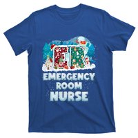 Cute Christmas Gnome Nursing Pajama Christmas Nurse Er Gift T-Shirt